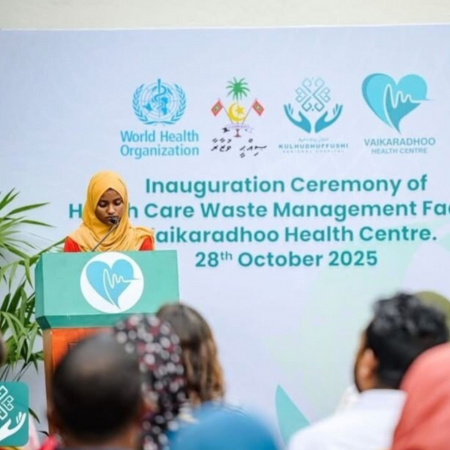 Sustainable and resilient health care waste management system in Maldives