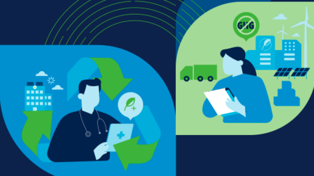 Front cover of decarbonising healthcare supply chain