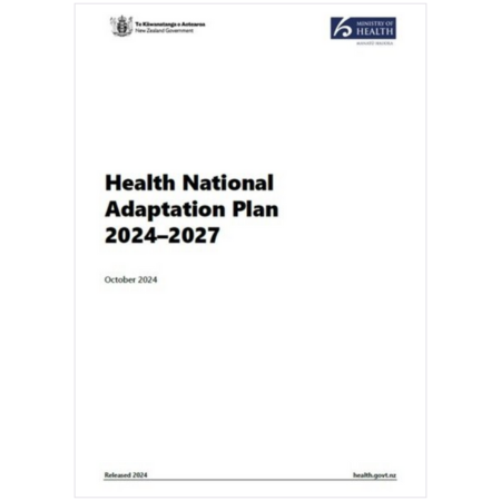 New Zealand's Health National Adaptation Plan (HNAP)