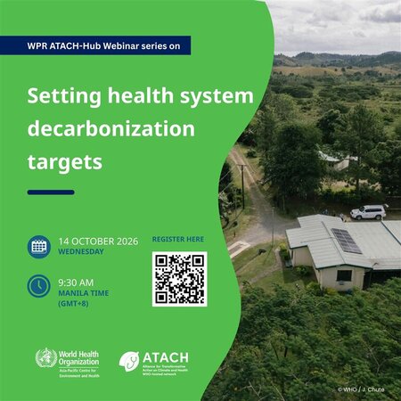 Setting health system decarbonization targets