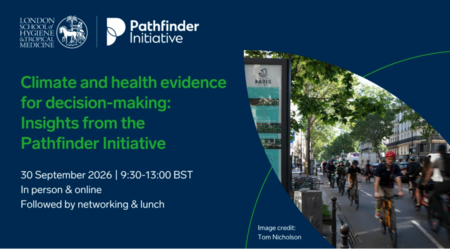 Climate and health evidence for decision-making: Insights from the Pathfinder Initiative